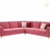 Marbo 2+2 corner fabric sofa in Hyderabad modern L shape sofa