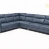 California leatherette corner sofa in Hyderabad high back L shape sofa