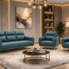 Brio leatherette 3+1+1 sofa in Hyderabad modern premium sofa set