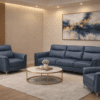 Embrace leatherette 3+1+1 sofa in Hyderabad luxury sofa set for living room