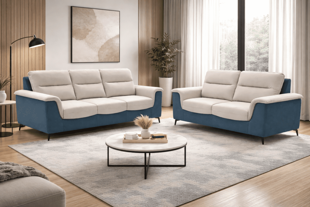 apollo fabric corner sofa in Hyderabad L shape sofa 3+2+corner seating
