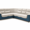 apollo corner sofa in Hyderabad L shape fabric sofa dual tone design