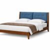 elegance teak wood king size bed in Hyderabad upholstered designer wooden cot
